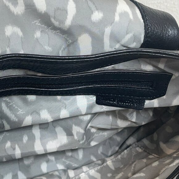 Aimee Kestenberg Nubuck Leather Snake Pattern Crossbody Bag Made with Love - Picture 5 of 11